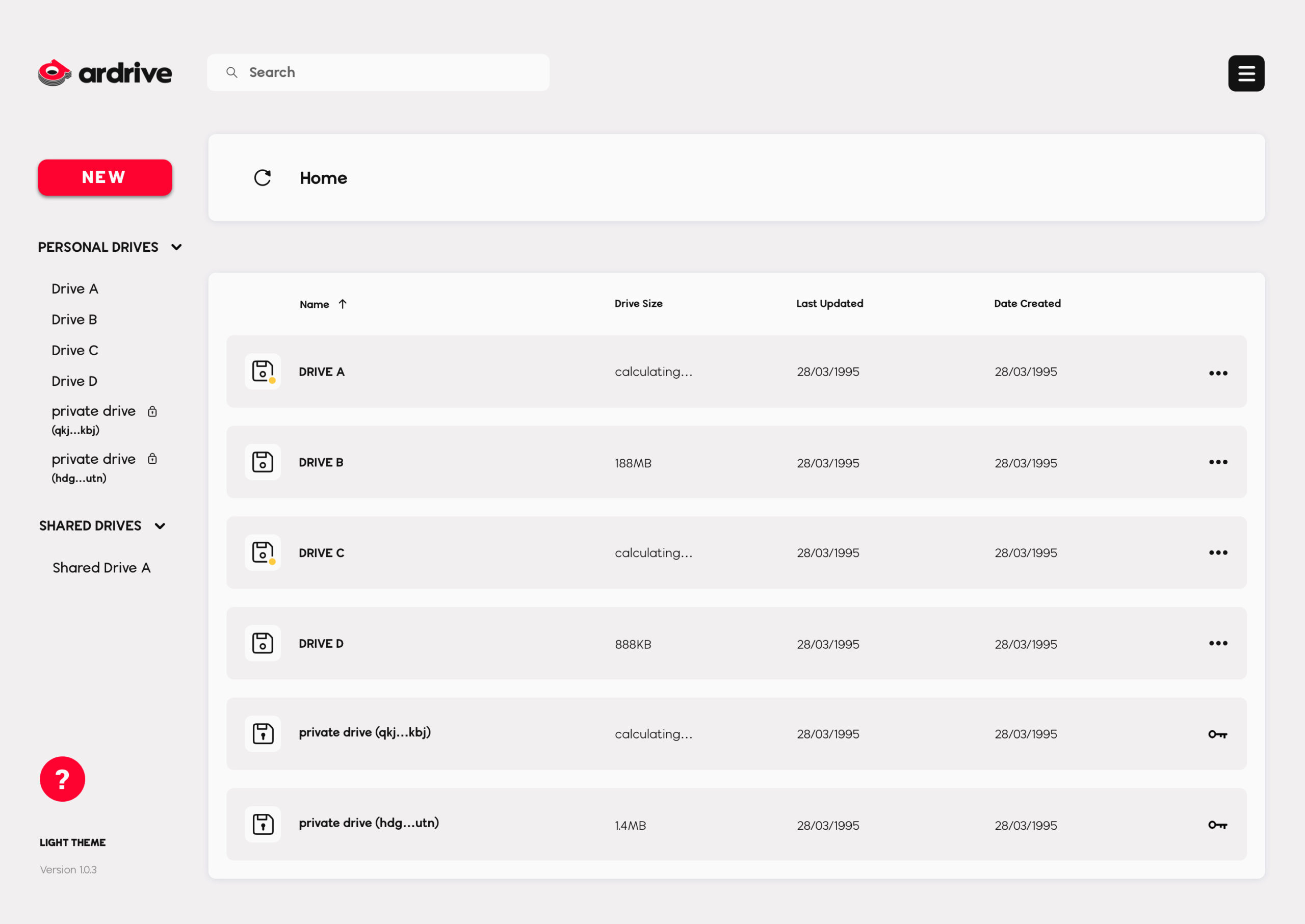 Desktop Web app
