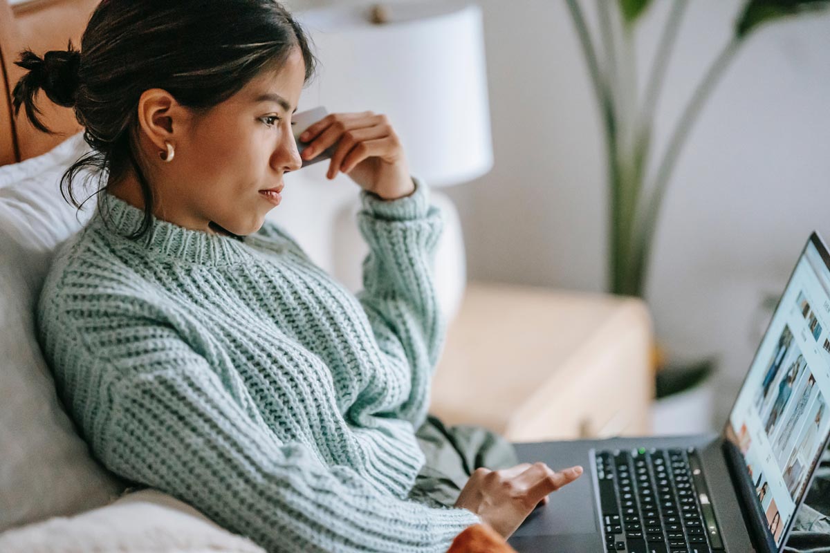 Woman with a Laptop