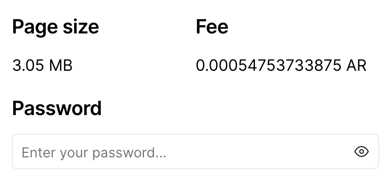 Password