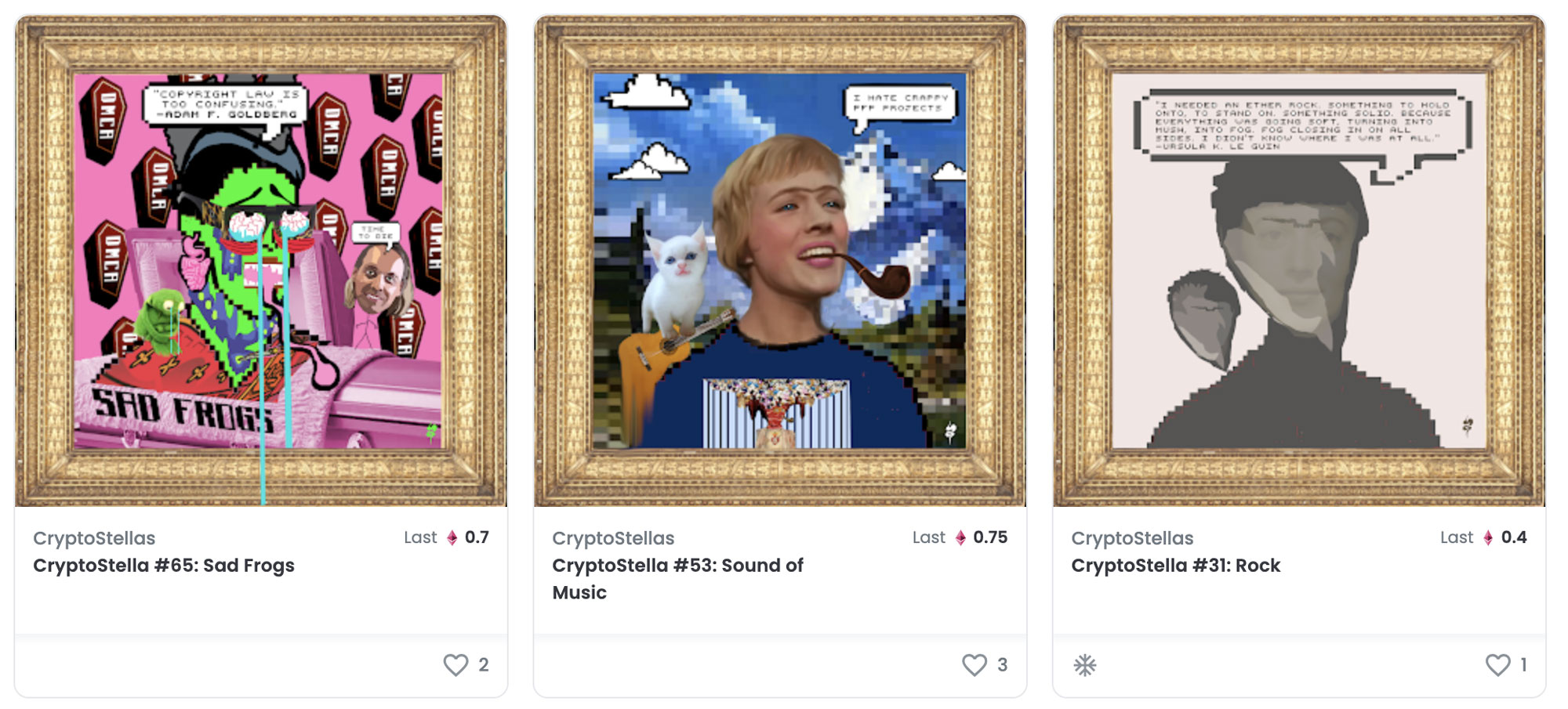Cryptostellas